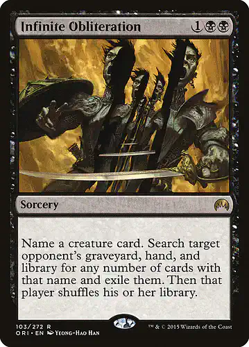 Infinite Obliteration - ori Spoiler