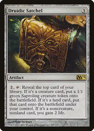 Druidic Satchel - m12 Spoiler