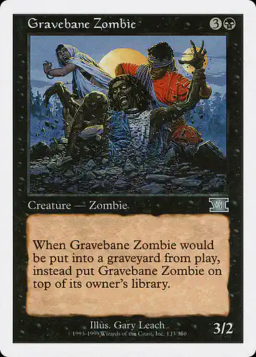 Gravebane Zombie - 6ed Spoiler