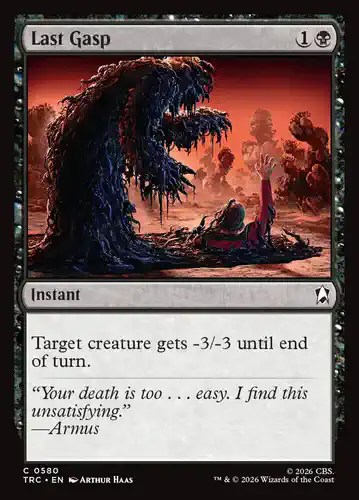 Last Gasp - trc Spoiler
