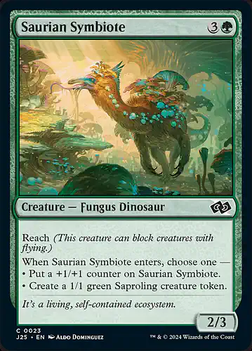Saurian Symbiote - j25 Spoiler
