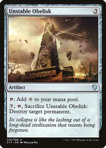Unstable Obelisk - c17 Spoiler