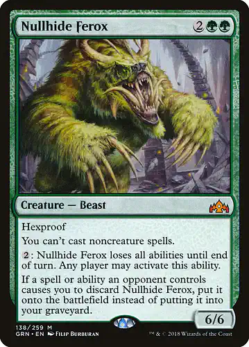 Nullhide Ferox - grn Spoiler