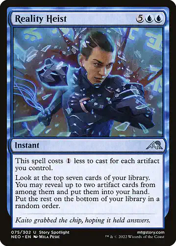 Reality Heist - neo Spoiler