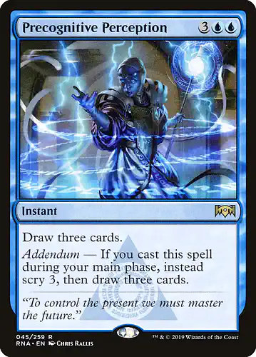 Precognitive Perception - rna Spoiler