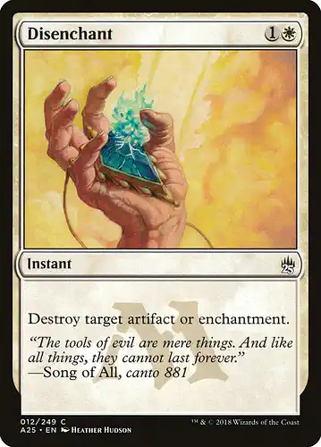 Disenchant - a25 Spoiler