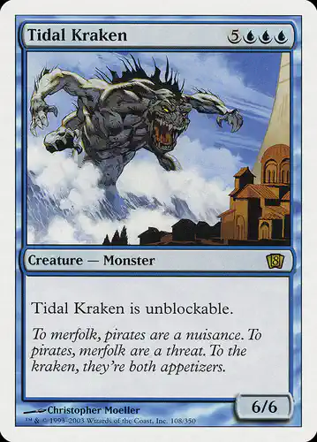 Tidal Kraken - 8ed Spoiler