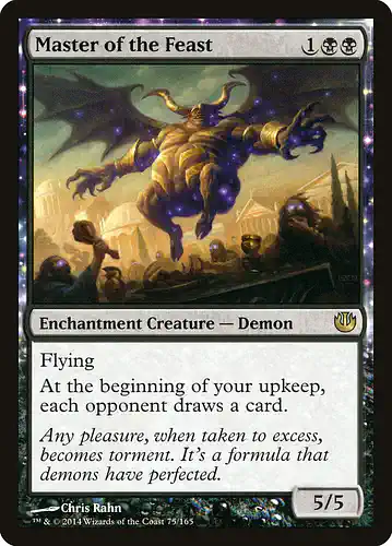 Master of the Feast - jou Spoiler