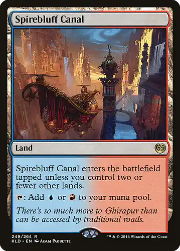Spirebluff Canal - kld Spoiler