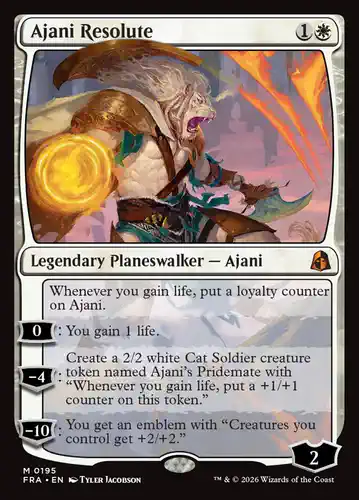 Ajani Resolute - fra Spoiler