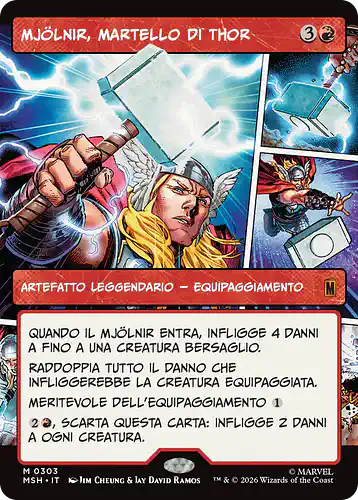 Mjölnir, Hammer of Thor - msh Spoiler