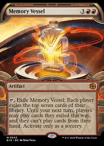 Memory Vessel - big Spoiler