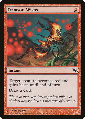 Crimson Wisps - shm Spoiler