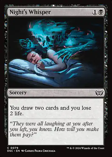 Night's Whisper - dsc Spoiler