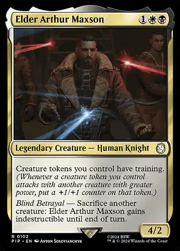 Elder Arthur Maxson - pip Spoiler