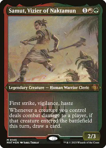 Samut, Vizier of Naktamun - mat Spoiler