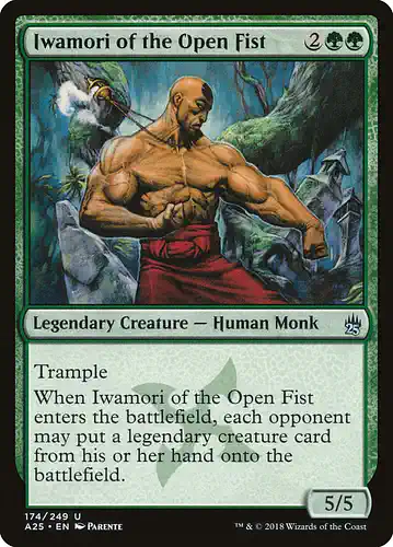 Iwamori of the Open Fist - a25 Spoiler