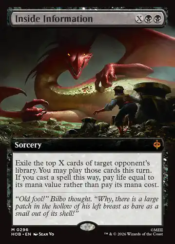 Inside Information - hob Spoiler