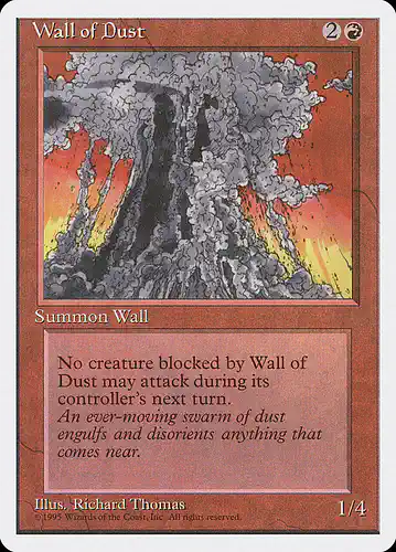 Wall of Dust - 4ed Spoiler