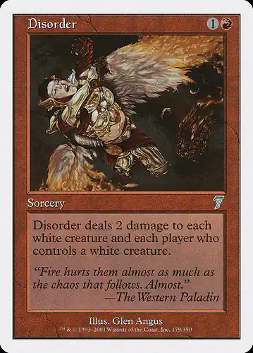 Disorder - 7ed Spoiler