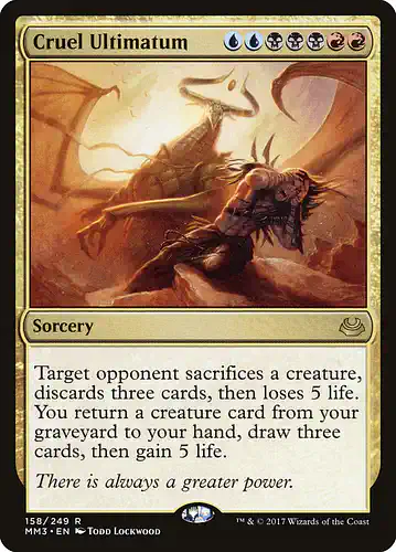 Cruel Ultimatum - mm3 Spoiler