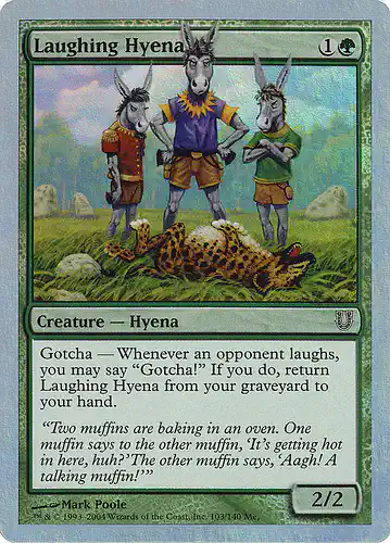 Laughing Hyena - unh Spoiler