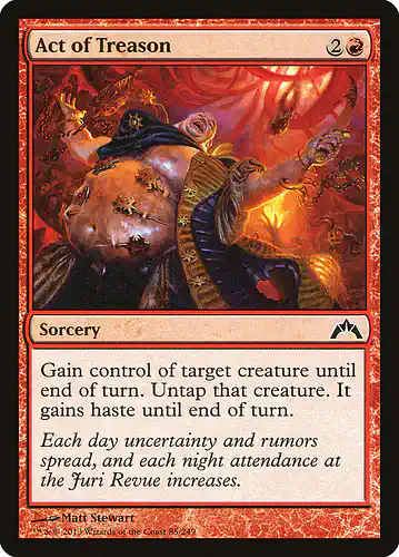 Act of Treason - gtc Spoiler