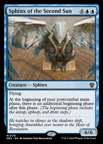 Sphinx of the Second Sun - mkc Spoiler