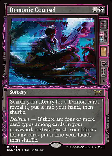 Demonic Counsel - dsk Spoiler