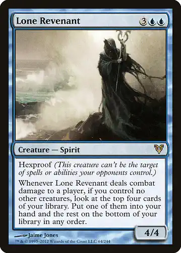 Lone Revenant - avr Spoiler