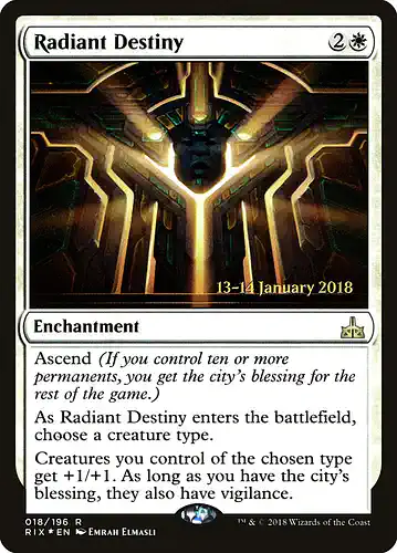 Radiant Destiny - rix Spoiler