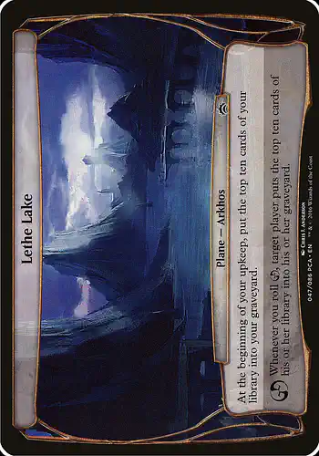 Lethe Lake - pca Spoiler