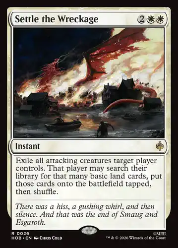 Settle the Wreckage - hob Spoiler