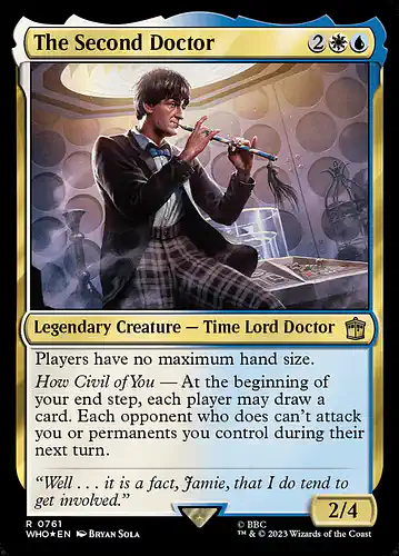 The Second Doctor - who Spoiler