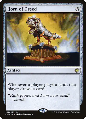 Horn of Greed - cn2 Spoiler