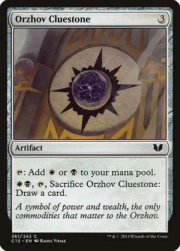 Orzhov Cluestone - c15 Spoiler