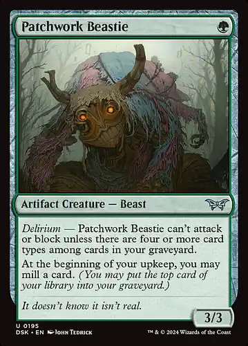Patchwork Beastie - dsk Spoiler