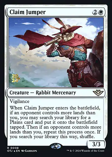 Claim Jumper - otj Spoiler
