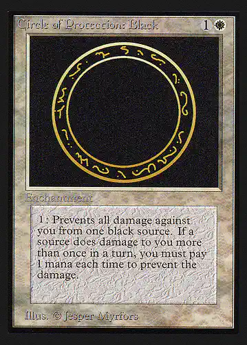Circle of Protection: Black - ced Spoiler