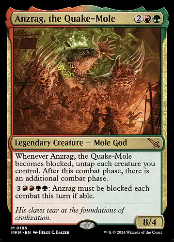 Anzrag, the Quake-Mole - mkm Spoiler
