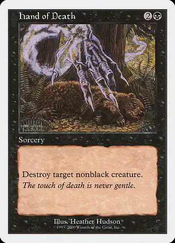 Hand of Death - s00 Spoiler