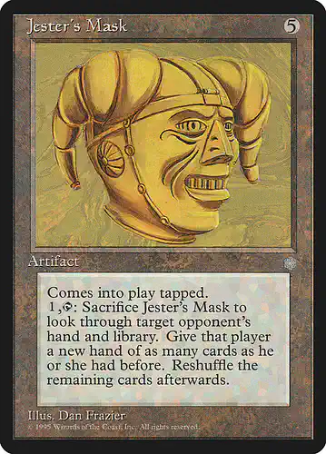 Jester's Mask - ice Spoiler