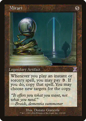 Mirari - tsb Spoiler