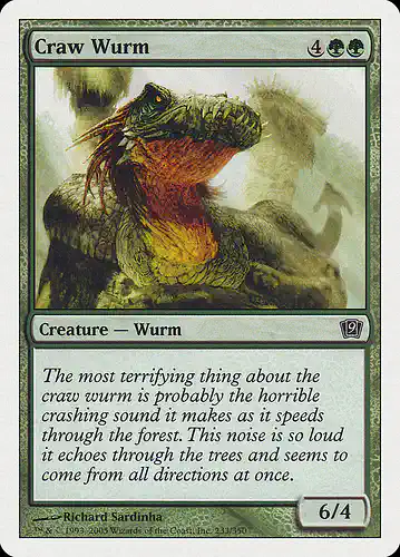 Craw Wurm - 9ed Spoiler