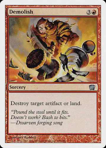 Demolish - 8ed Spoiler