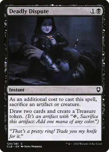 Deadly Dispute - clb Spoiler