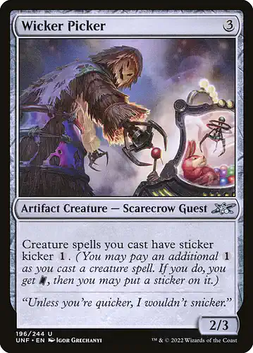 Wicker Picker - unf Spoiler
