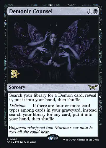 Demonic Counsel - dsk Spoiler