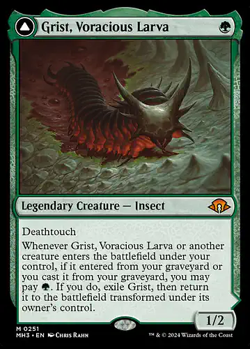 Grist, Voracious Larva - mh3 Spoiler