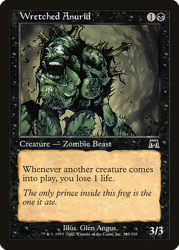 Wretched Anurid - ons Spoiler